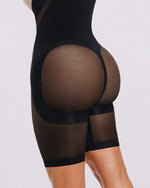 Short Voile Respirant Ventre Plat Noir