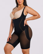 Short Voile Respirant Ventre Plat Noir