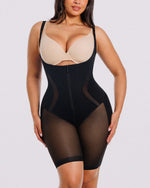 Short Voile Respirant Ventre Plat Noir