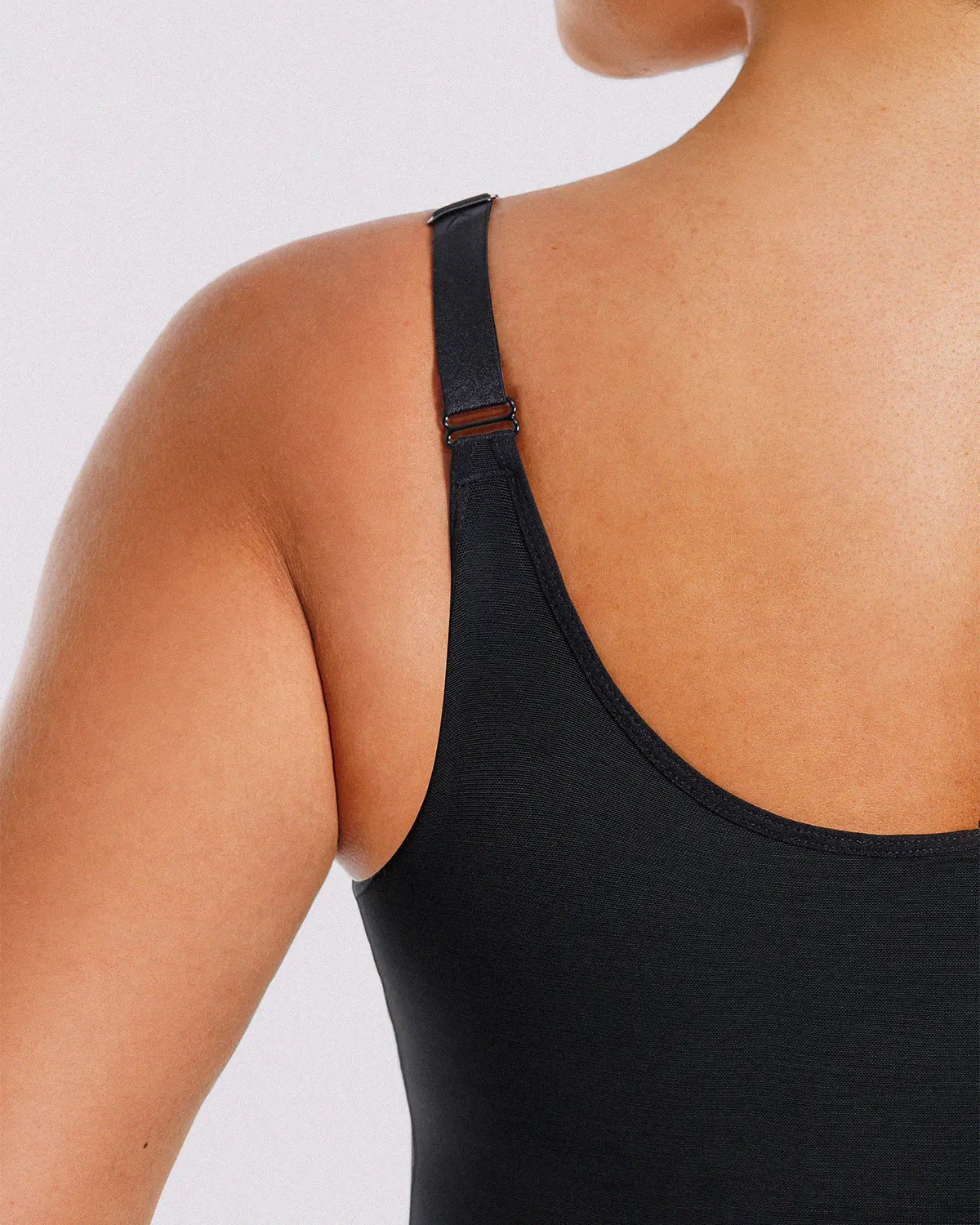 Short Voile Respirant Ventre Plat Noir