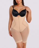 Short Voile Respirant Ventre Plat Beige