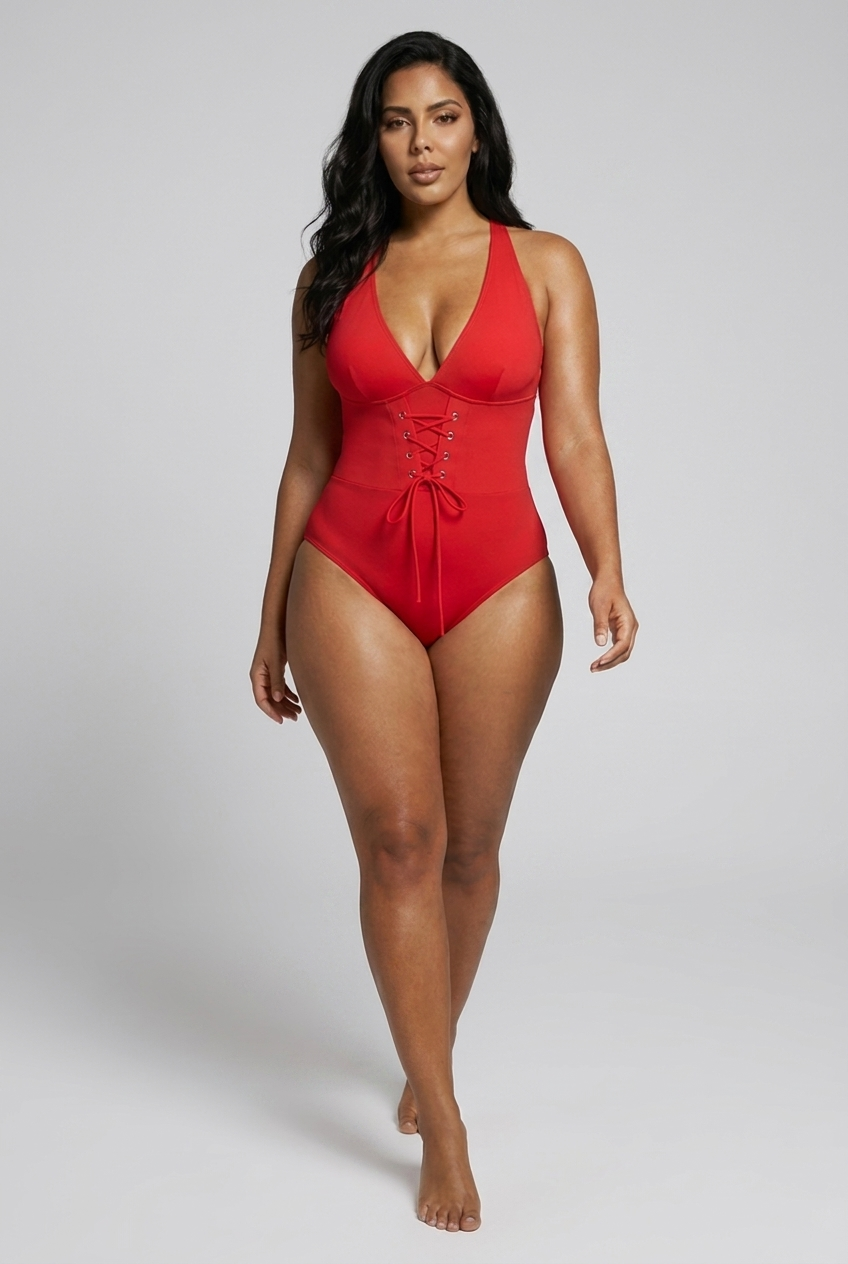 Capri rouge pose