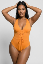 Capri orange assise