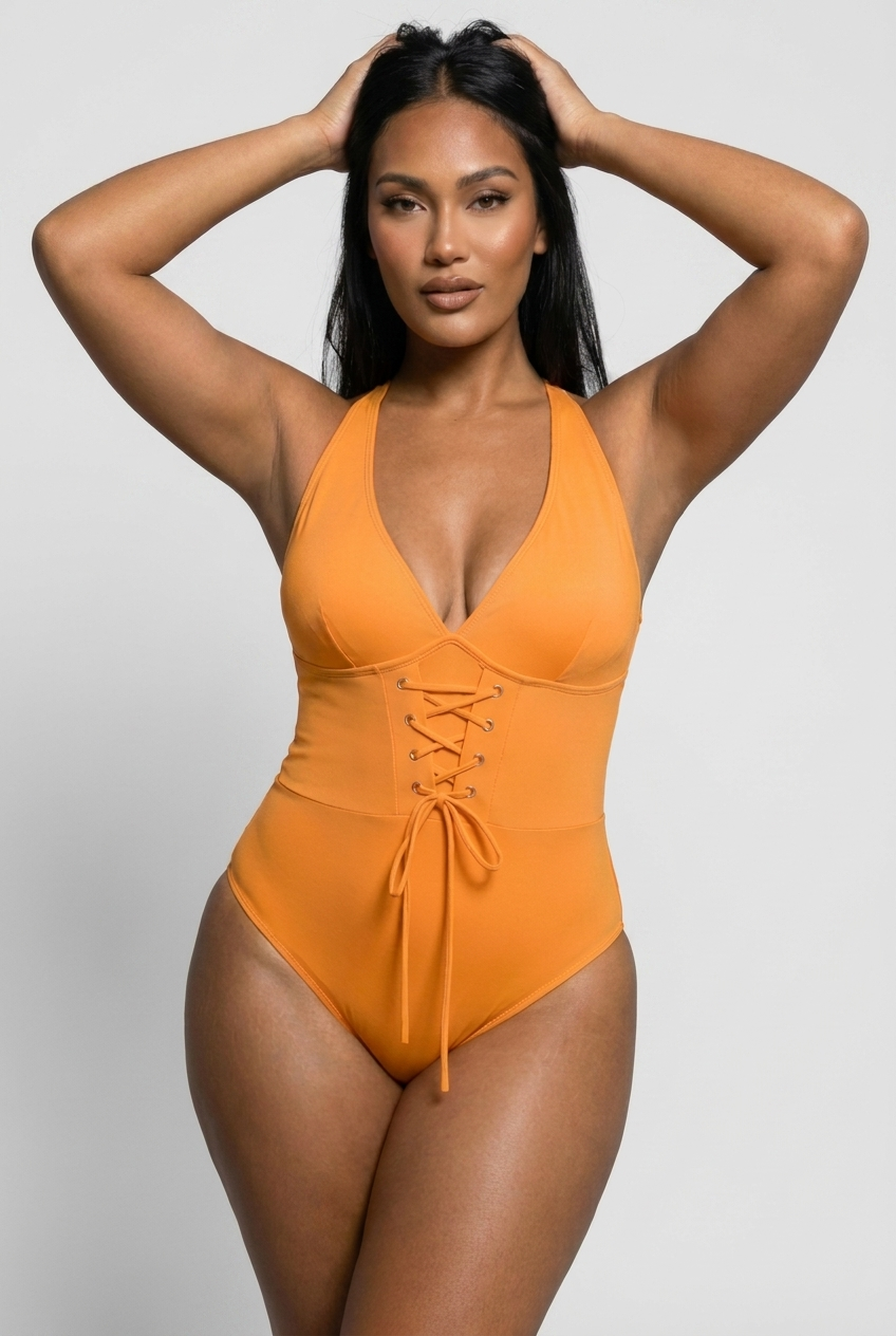 Capri orange assise