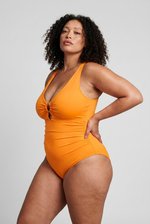 Santorini orange face