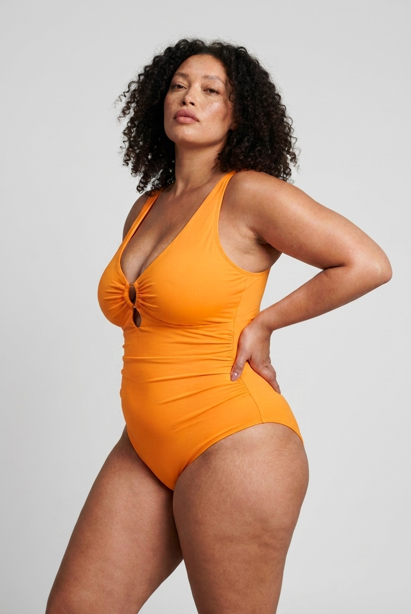 Santorini orange face