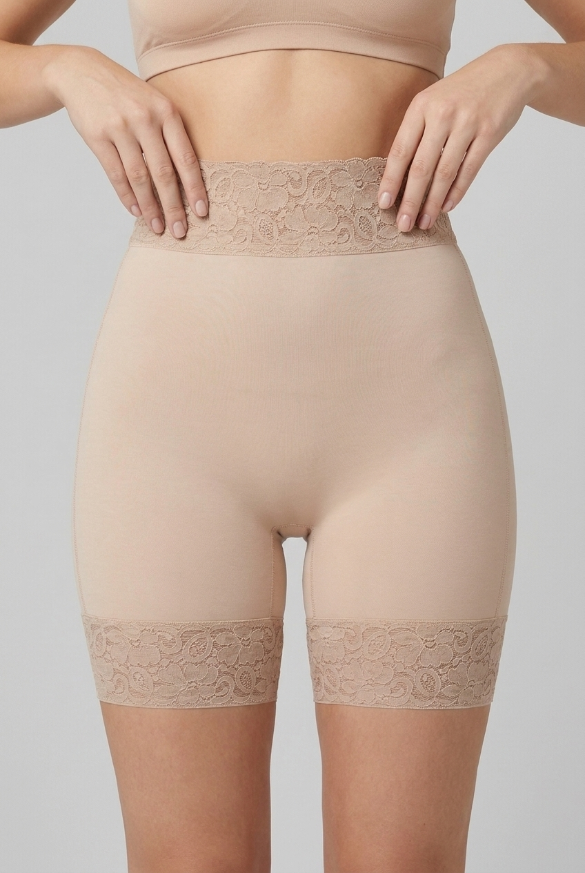 WURA Effet Galbant beige - produit face ceinture dentelle