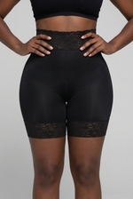 WURA Effet Galbant noir - produit face ceinture dentelle