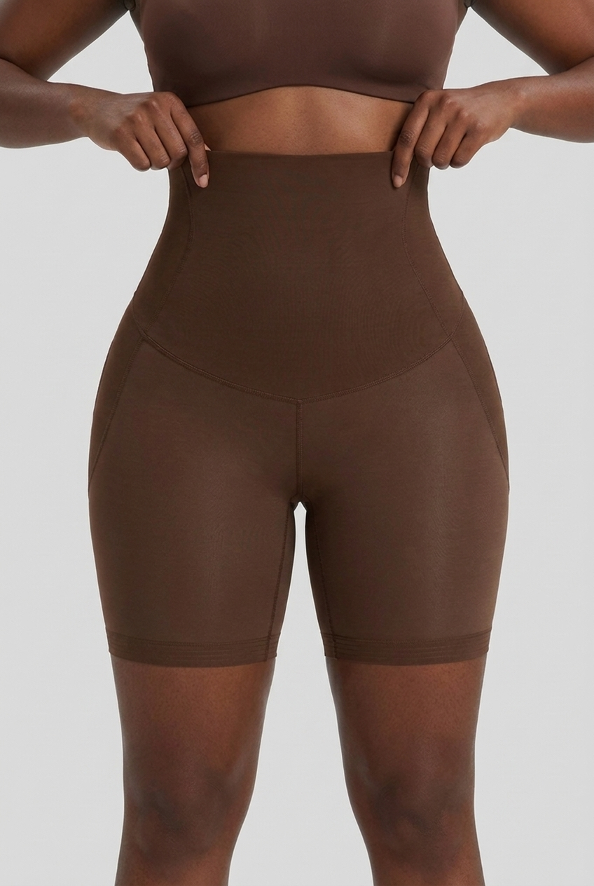 WURA Voile Ventre Plat marron - produit face ceinture