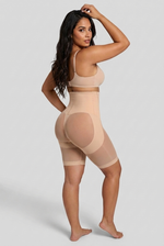 WURA Voile Ventre Plat beige - dos fessiers
