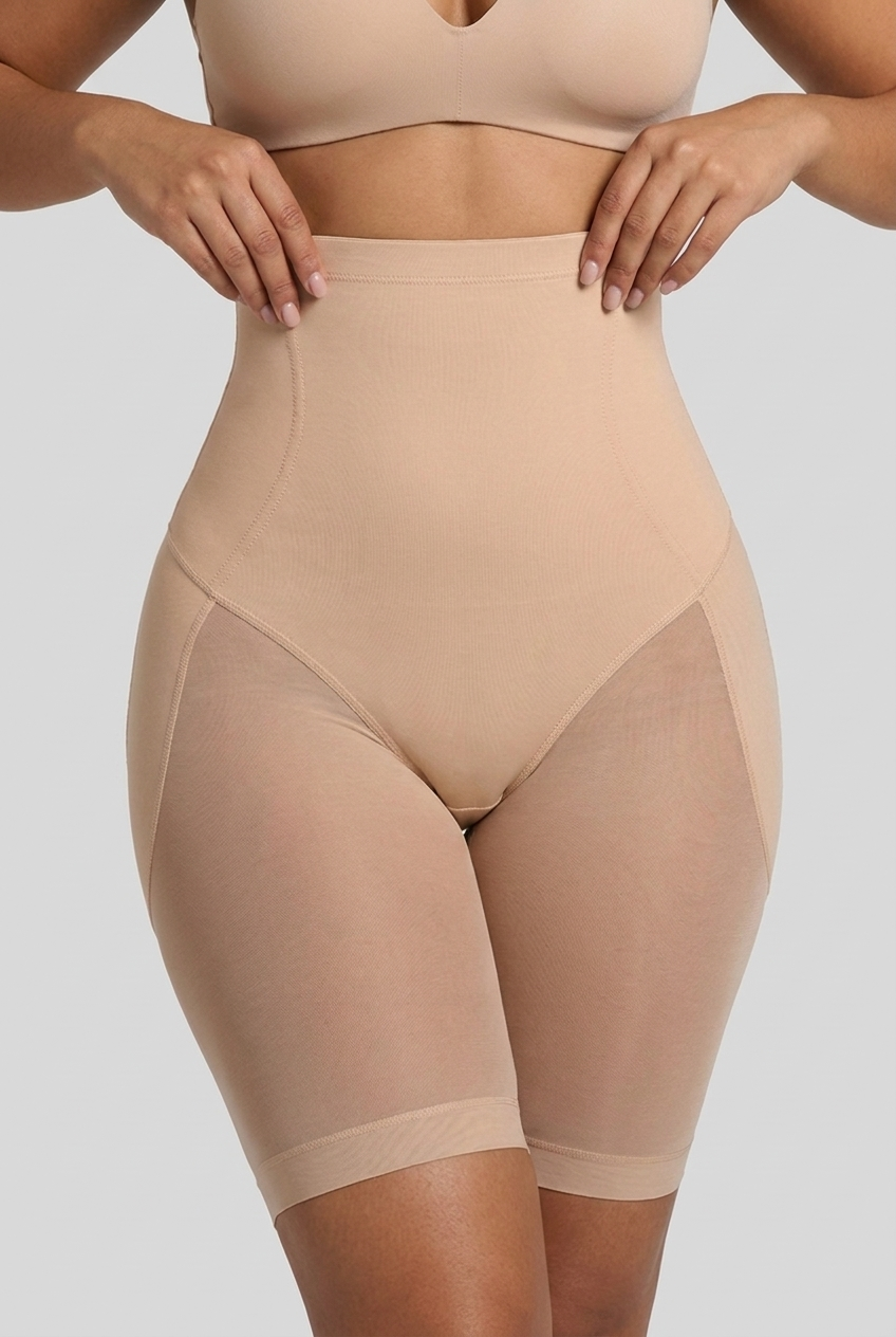 WURA Voile Ventre Plat beige - produit face ceinture