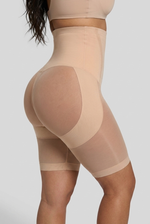 WURA Voile Ventre Plat beige - produit profil hanche