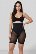 WURA Voile Ventre Plat noir - face